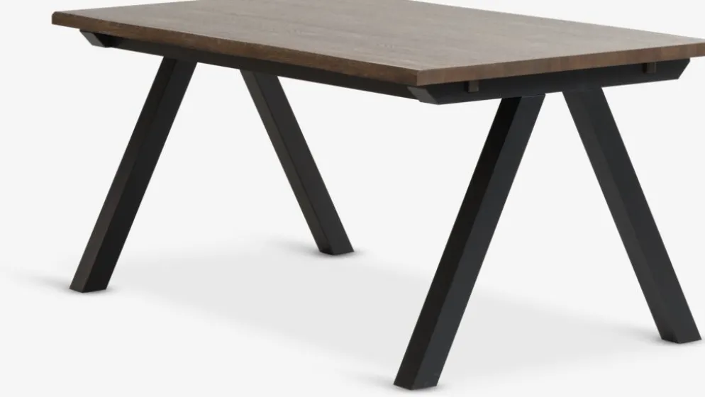 SANDBYMesa de comedor SANDBY 100x160 roble oscuro