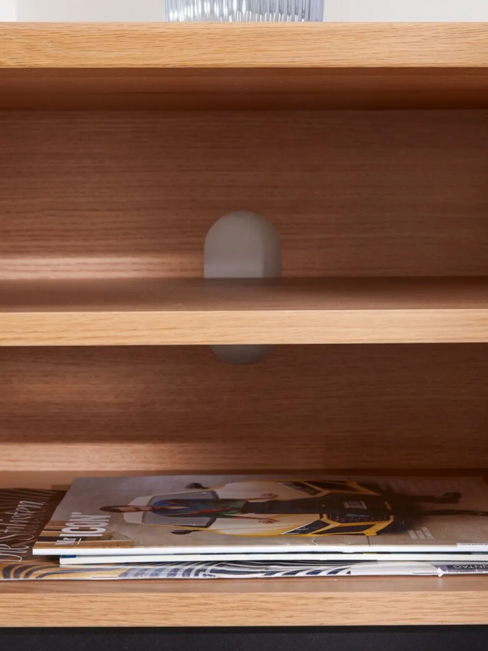 SANDBYMueble TV SANDBY 2 puertas roble natural/negro