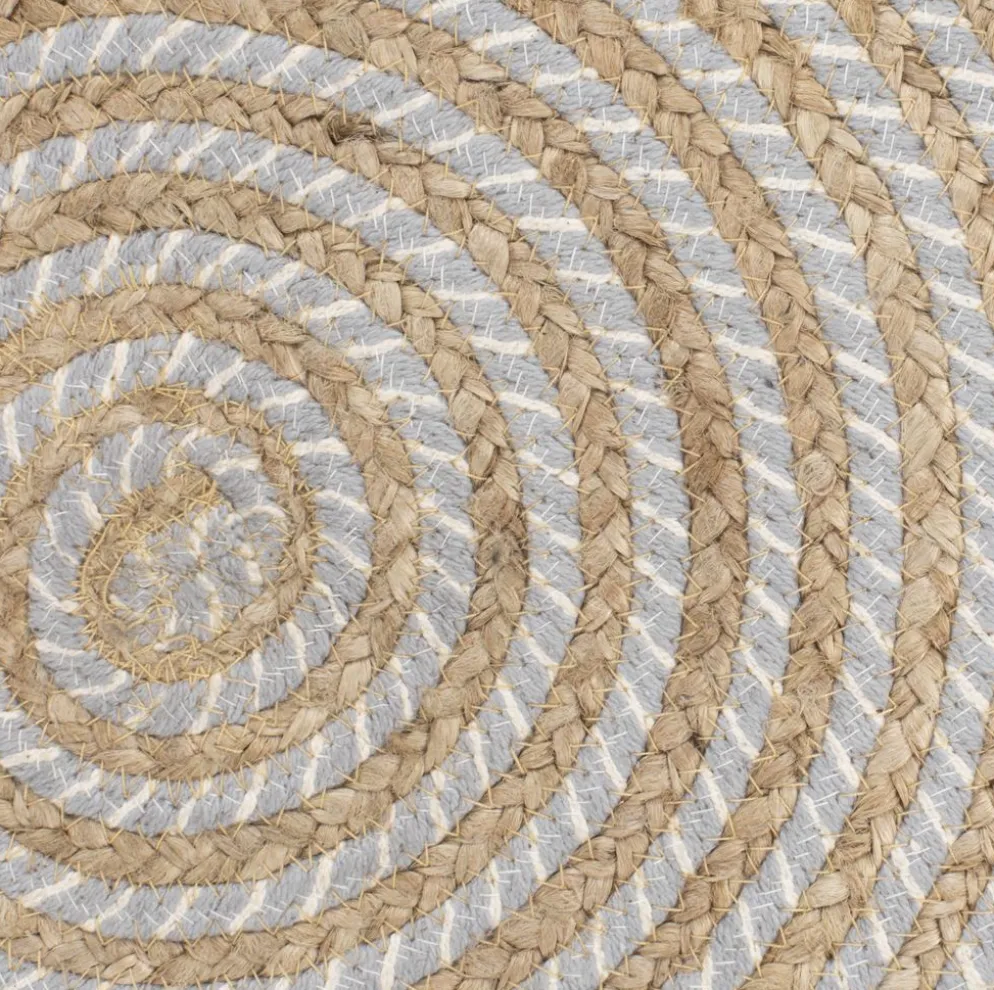 SANDELTREAlfombra SANDELTRE Ø120 natural/gris