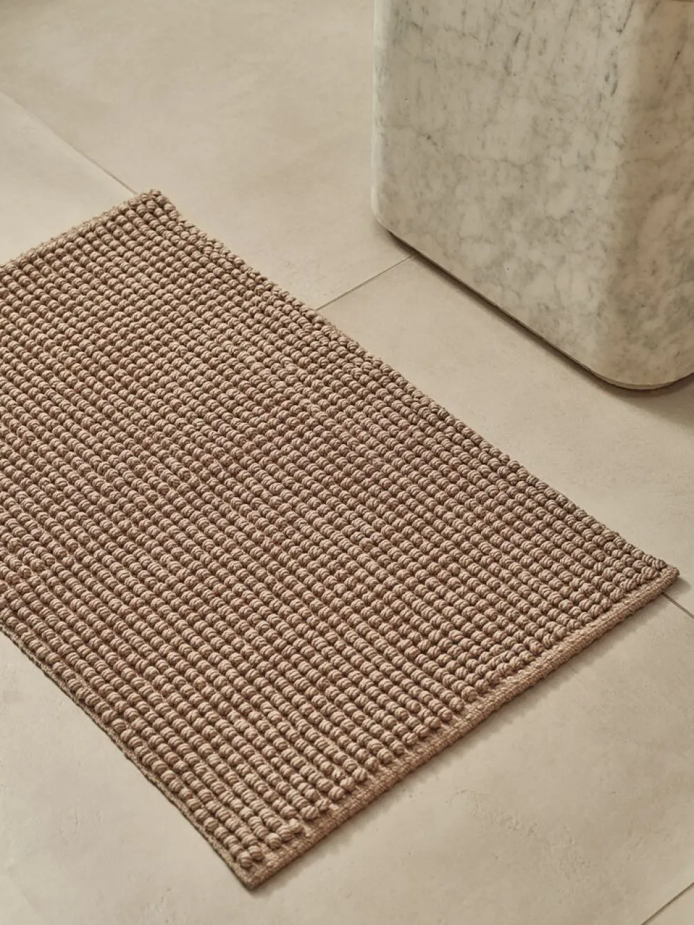 SANDHEMPLUSAlfombrilla de baño SANDHEM 50x80 arena oscuro