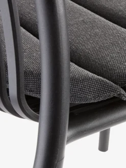 SANDVEDCojín de jardín para silla SANDVED gris oscuro