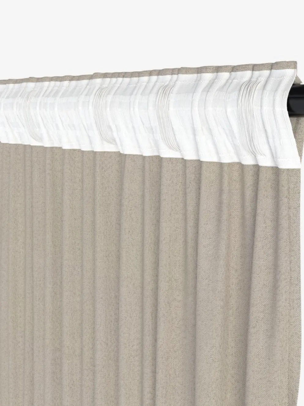 SEILANDCortina opaca SEILAND 1x135x245 beis