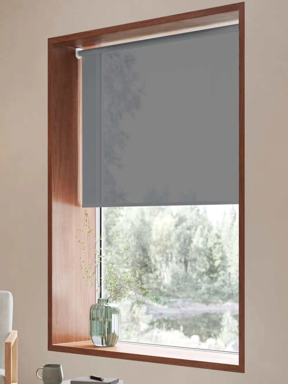 SENJAEstor enrollable SENJA 45x170cm gris