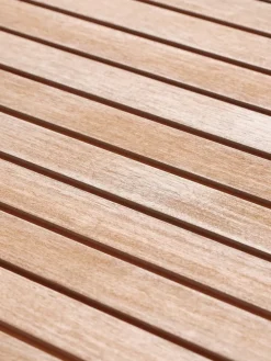 SIRDAL + HAMRAMesa SIRDAL L91 + 4 sillas HAMRA madera dura