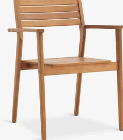 SIRDAL + HAMRAMesa SIRDAL L149 + 4 sillas HAMRA madera dura