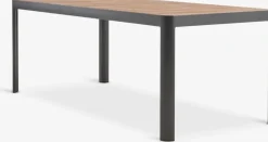 SIRDAL + HAMRAMesa SIRDAL L211 + 4 sillas HAMRA madera dura