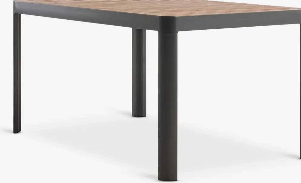 SIRDAL + NANNESTADMesa SIRDAL L149 madera dura + 4 sillas NANNESTAD
