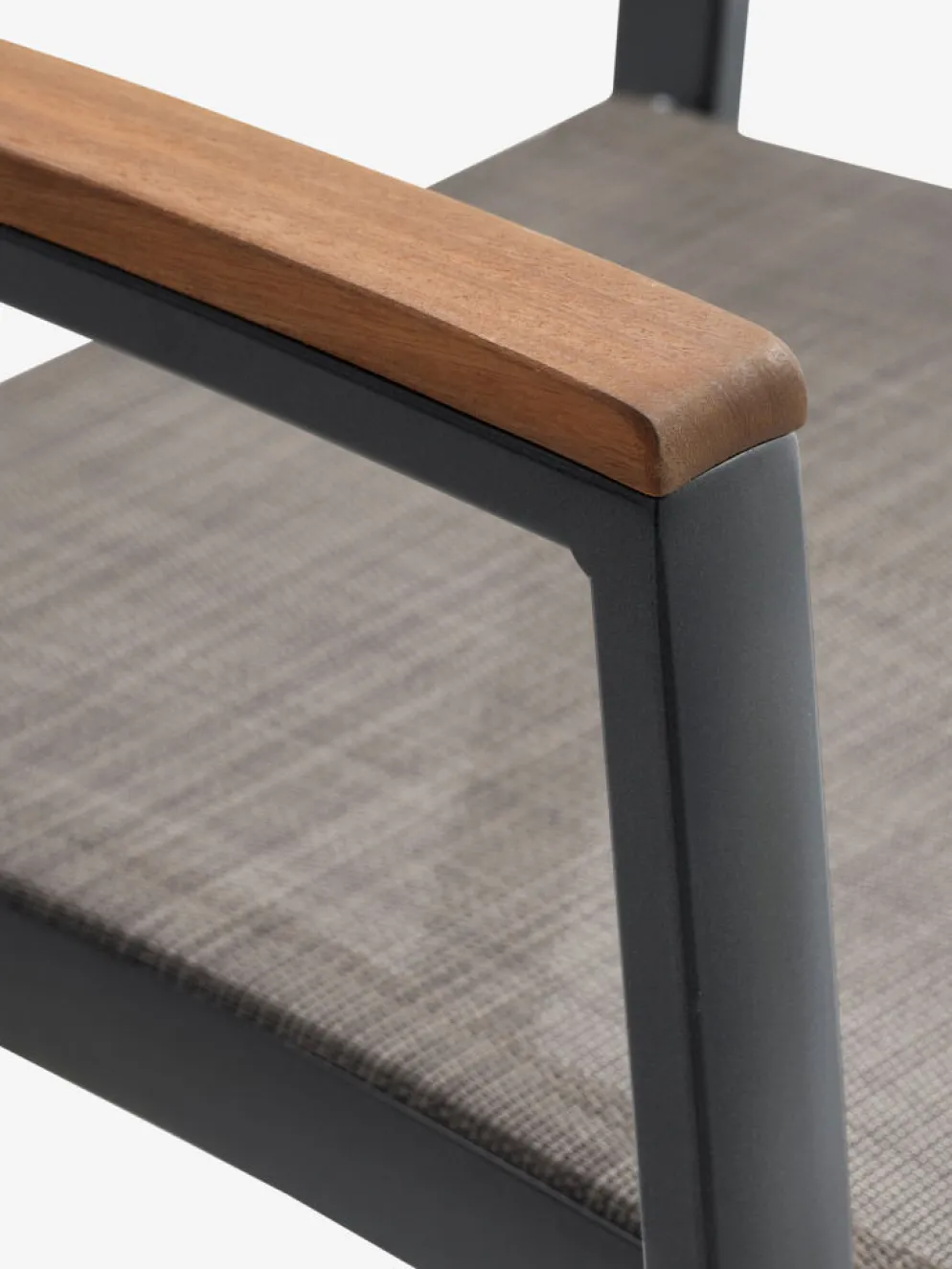 SIRDAL + SIRDALMesa SIRDAL L149 madera dura + 4 sillas SIRDAL gris