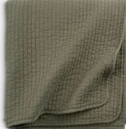 SIVBLOMManta acolchada SIVBLOM 130x180 verde oscuro