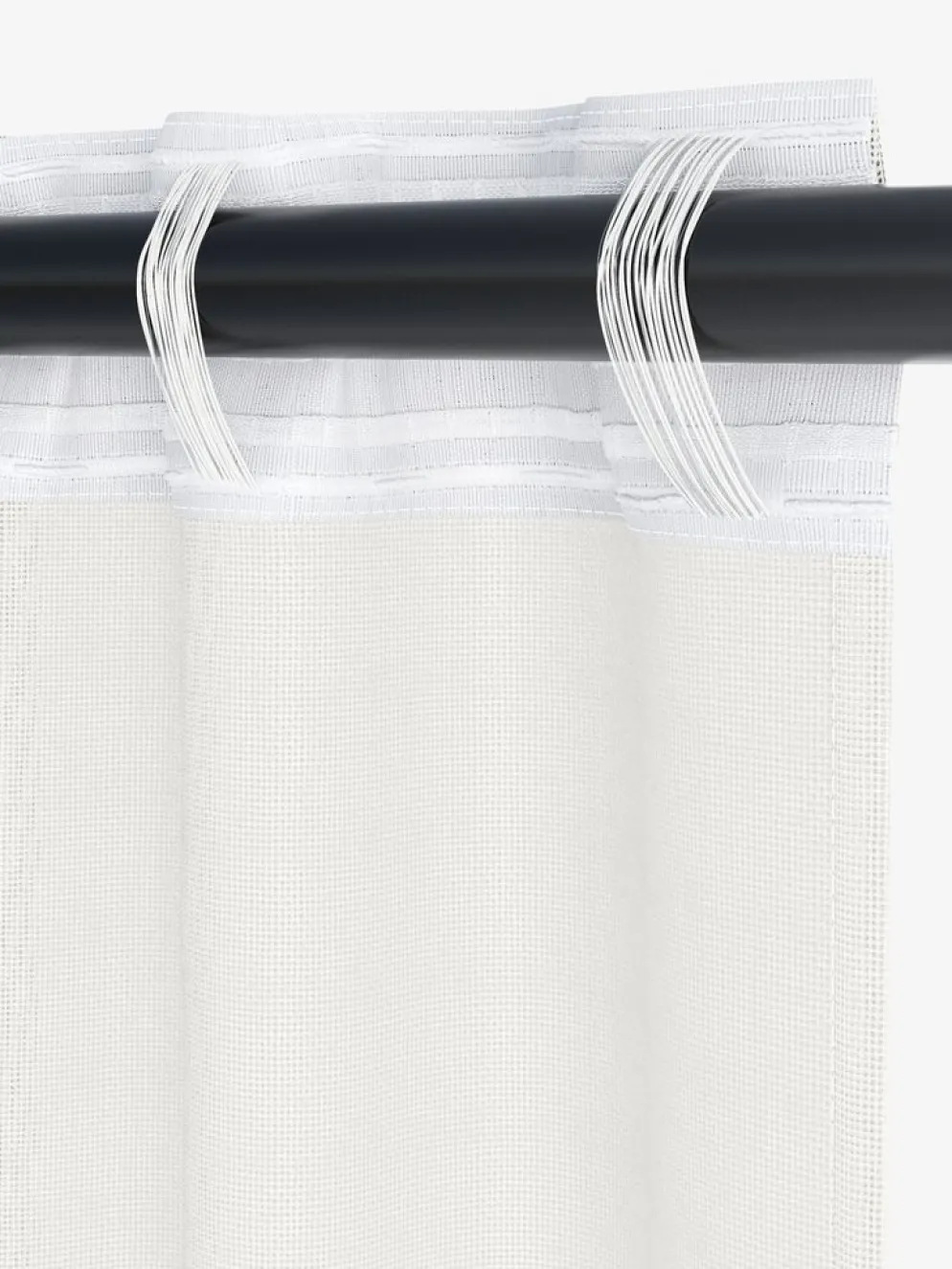 SKAGERNCortina SKAGERN 1x140x245 blanco crudo