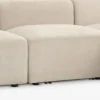 SKEJBYSofá modular SKEJBY 3 plazas chaise longue/abierto beis