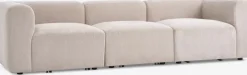 SKEJBYSofá modular SKEJBY 3 plazas tela beis