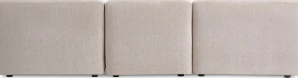SKEJBYSofá modular SKEJBY 3 plazas tela beis