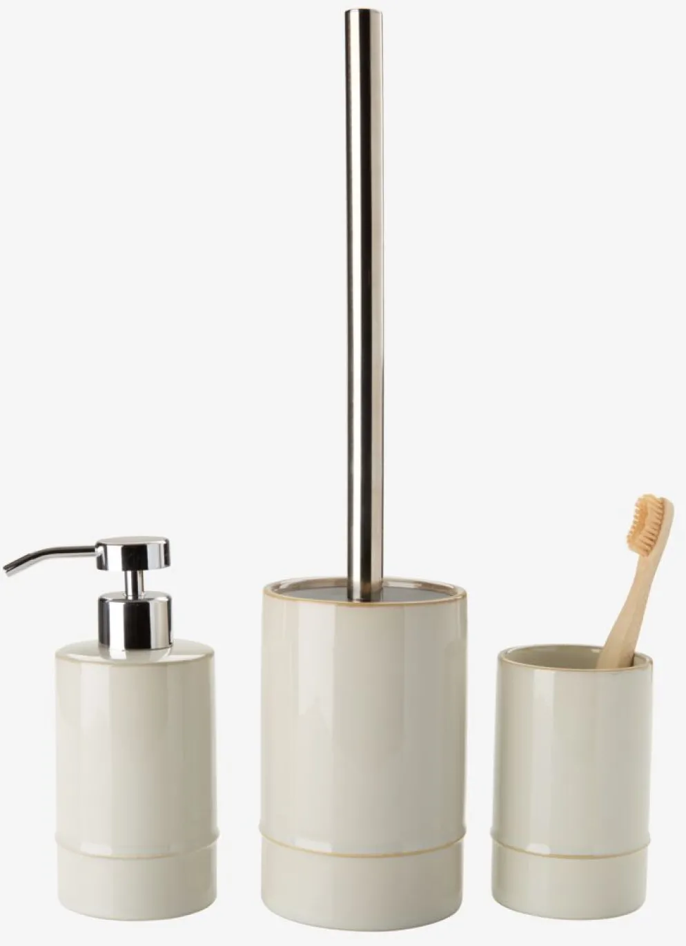 SMEDBYEscobilla de baño SMEDBY gris claro