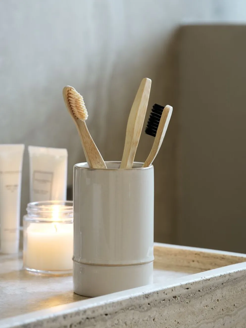SMEDBYPortacepillos de dientes SMEDBY gris claro
