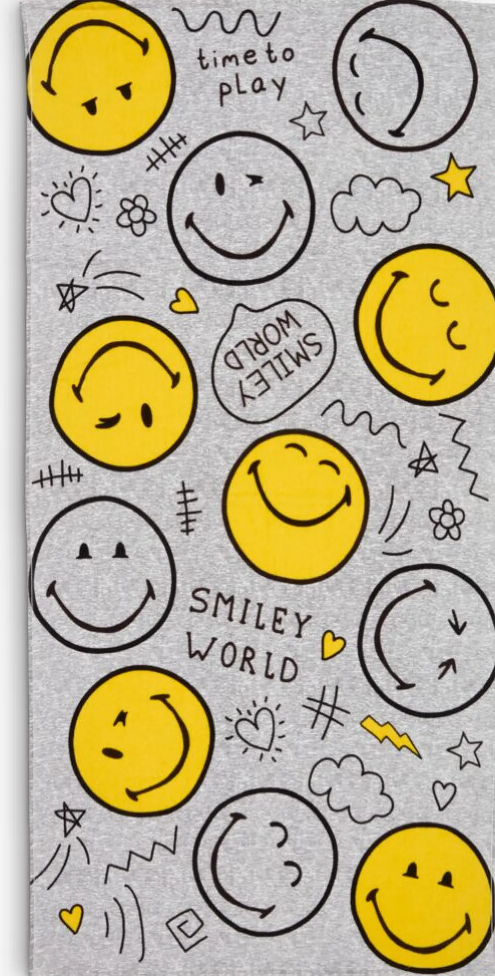 SMILEYGOLDToalla de ducha SMILEY 70x140