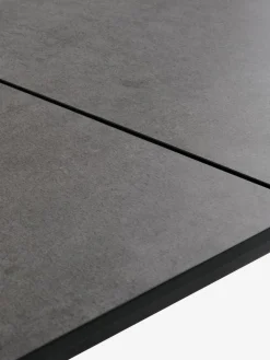 SONNERUP + INGSTRUPMesa SONNERUP L215 gris + 4 sillas INGSTRUP negro