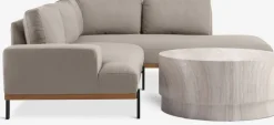 STORLIEN + ELLEKILDEConjunto jardín STORLIEN travertino +ELLEKILDE 5 plazas topo