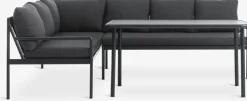 STROEMSTADConjunto muebles jardín STROEMSTAD 6 plazas negro