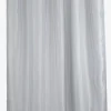 SUNDBYPLUSCortina de ducha SUNDBY 180x200 gris/blanco