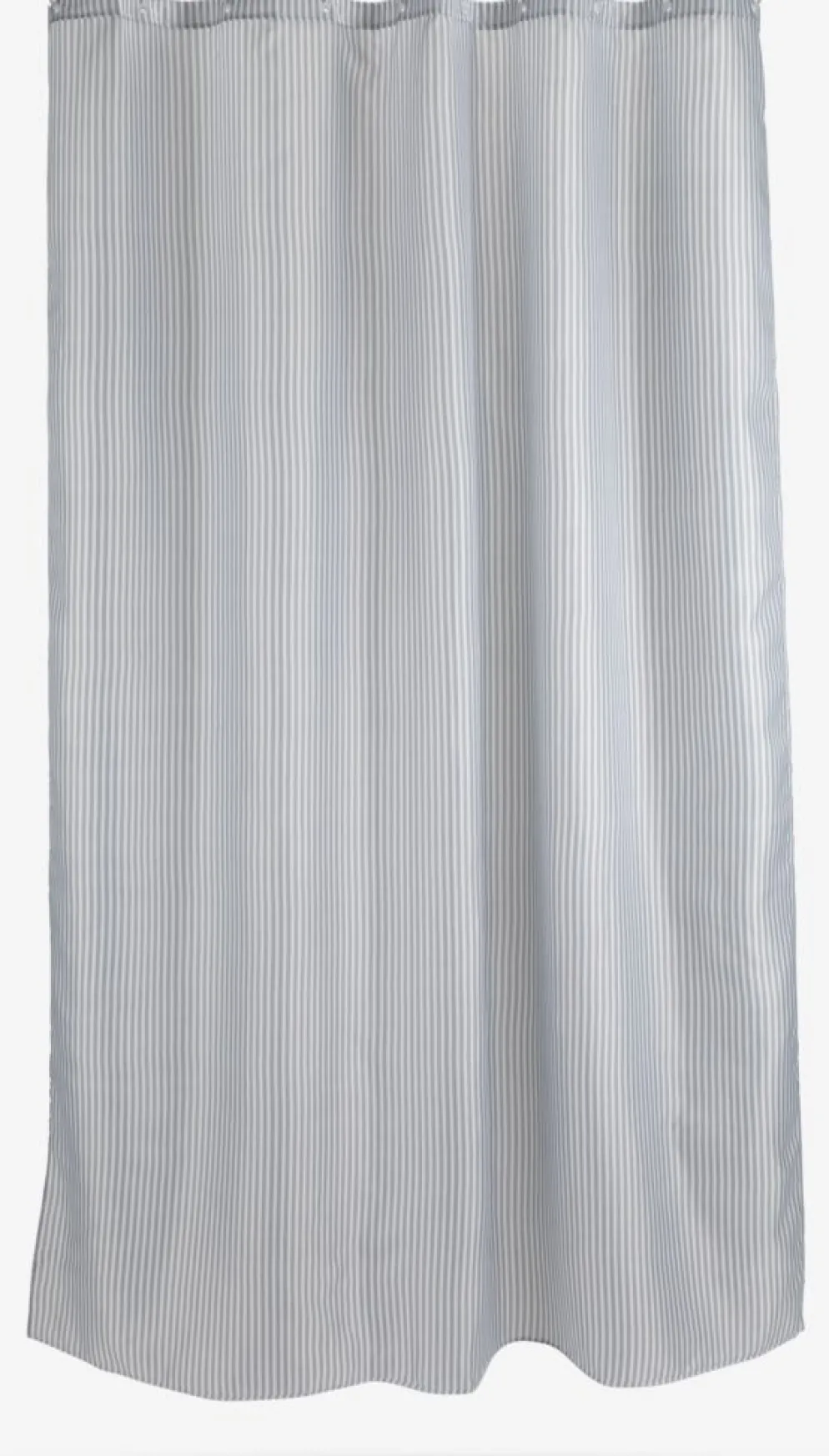 SUNDBYPLUSCortina de ducha SUNDBY 180x200 gris/blanco