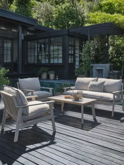 SYLTHOLMConjunto muebles jardín SYLTHOLM 4,5 plazas madera dura