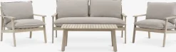 SYLTHOLMConjunto muebles jardín SYLTHOLM 4,5 plazas madera dura