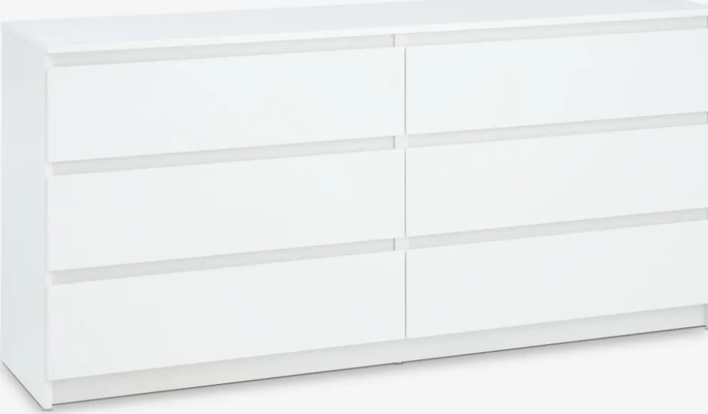TANGECómoda TANGE 3+3 cajones blanco
