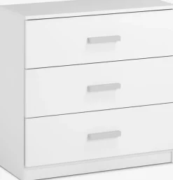 TAPDRUPCómoda TAPDRUP 3 cajones blanco