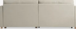 TEGLHUSESofá cama con chaise longue TEGLHUSE tela beis