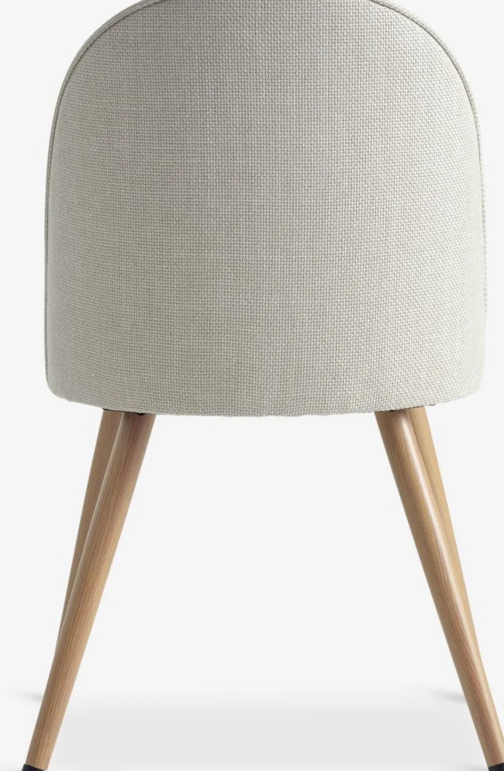THORUPSilla de comedor THORUP tela beis/color roble natural