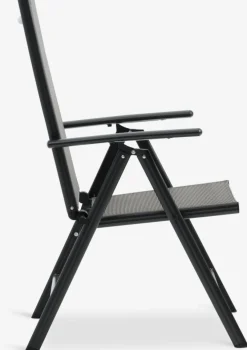 TIPMOSE + MELLBYMesa TIPMOSE L70 gris + 2 sillas MELLBY negro