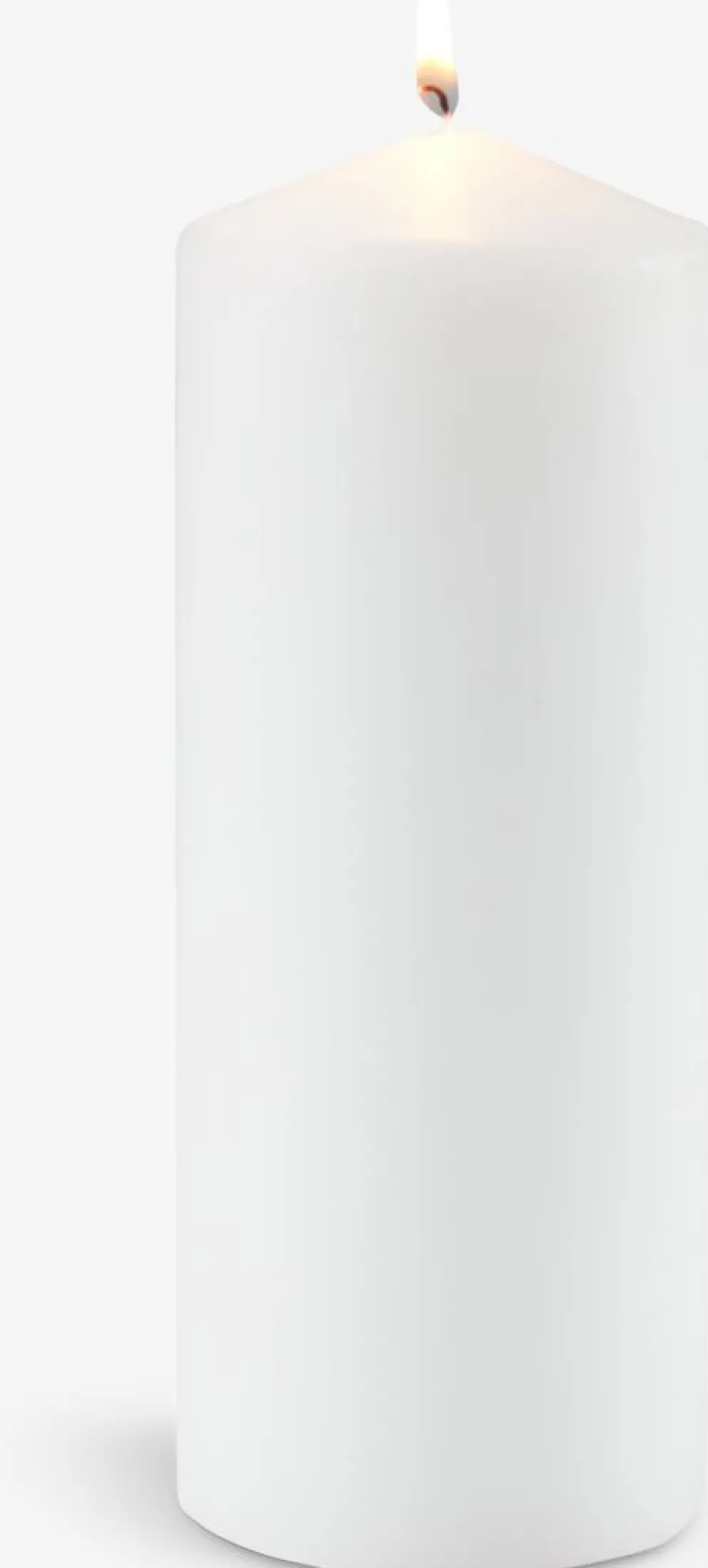 TORALFVela pilar TORALF Ø8xA20 cm blanco