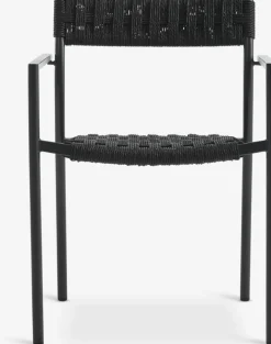 TRILLEVALLENSilla apilable TRILLEVALLEN negro