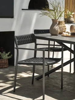 TRILLEVALLENSilla apilable TRILLEVALLEN negro