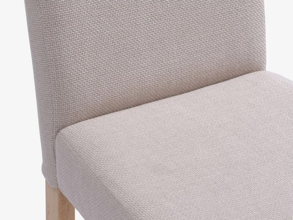 TUREBYSilla de comedor TUREBY tela beis