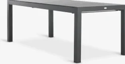 TYDAL + HEMSEDALMesa TYDAL L208/272 + 4 sillas HEMSEDAL negro