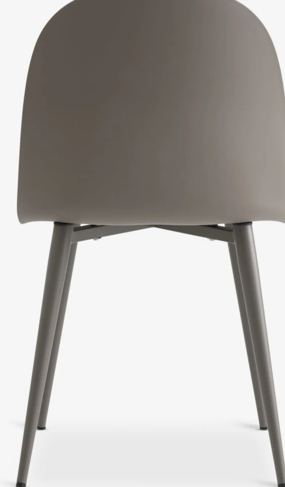 ULDALSilla de comedor ULDAL polipiel marrón
