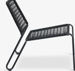 ULLAREDSillón de exterior ULLARED negro