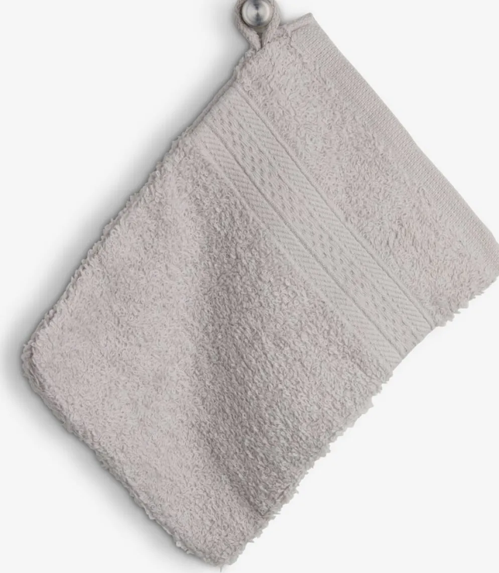 UPPSALABASICManopla de baño UPPSALA 14x20 gris claro