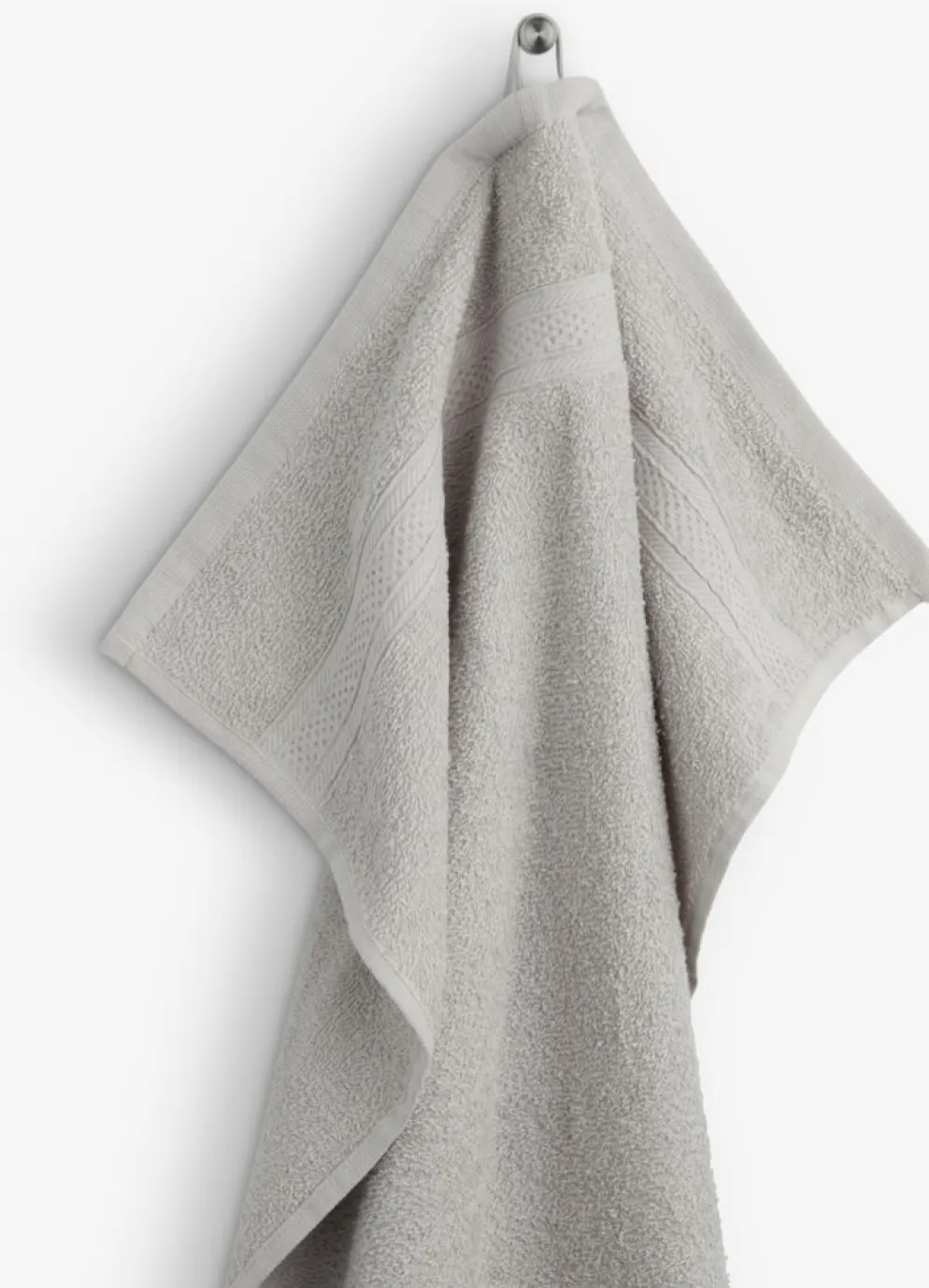 UPPSALABASICToalla de mano UPPSALA 50x90 gris claro