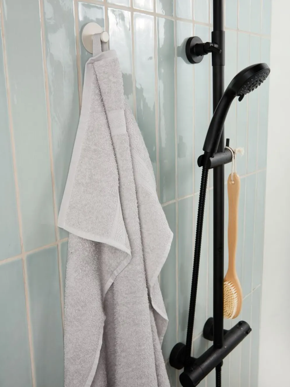 UPPSALABASICToalla de mano UPPSALA 50x90 gris claro