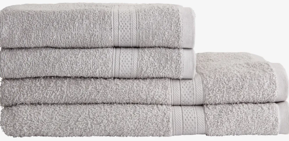 UPPSALABASICToalla de mano UPPSALA 50x90 gris claro