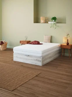 URUNDAGOLDCanapé 90x200cm URUNDA GA55 gris claro