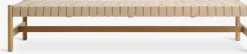VADEHAVETDiván cama VADEHAVET 189x67 tela natural/roble