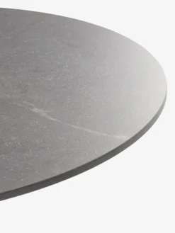VAMDRUP + GUDHJEMMesa VAMDRUP Ø70 + 2 sillas GUDHJEM gris