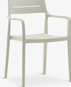 VAMDRUP + INGSTRUPMesa VAMDRUP Ø120 + 4 sillas INGSTRUP beis