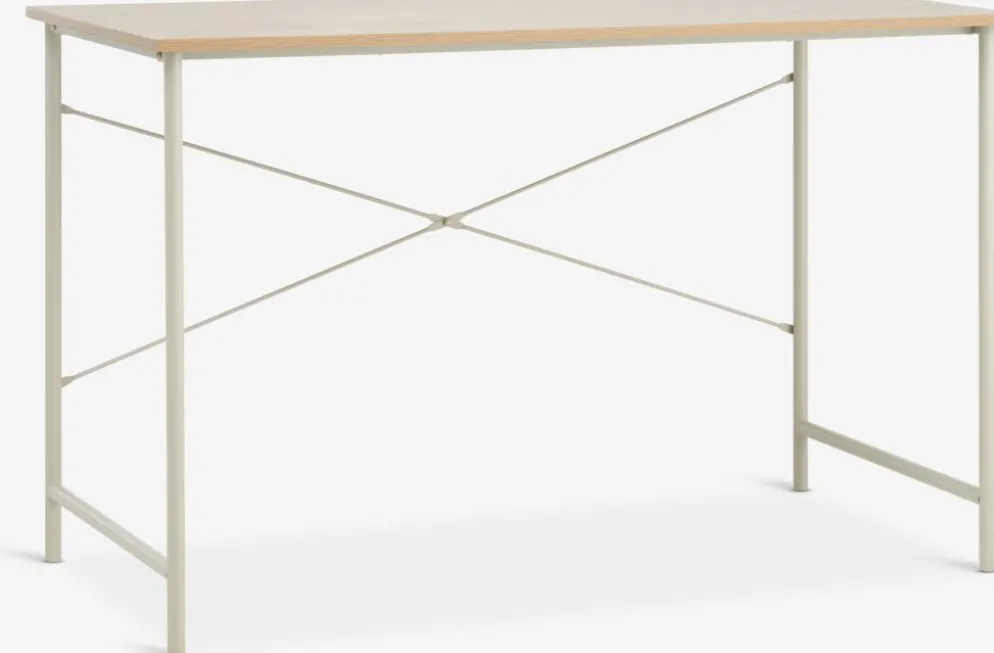 VANDBORGEscritorio VANDBORG 60x120 color roble natural/beis