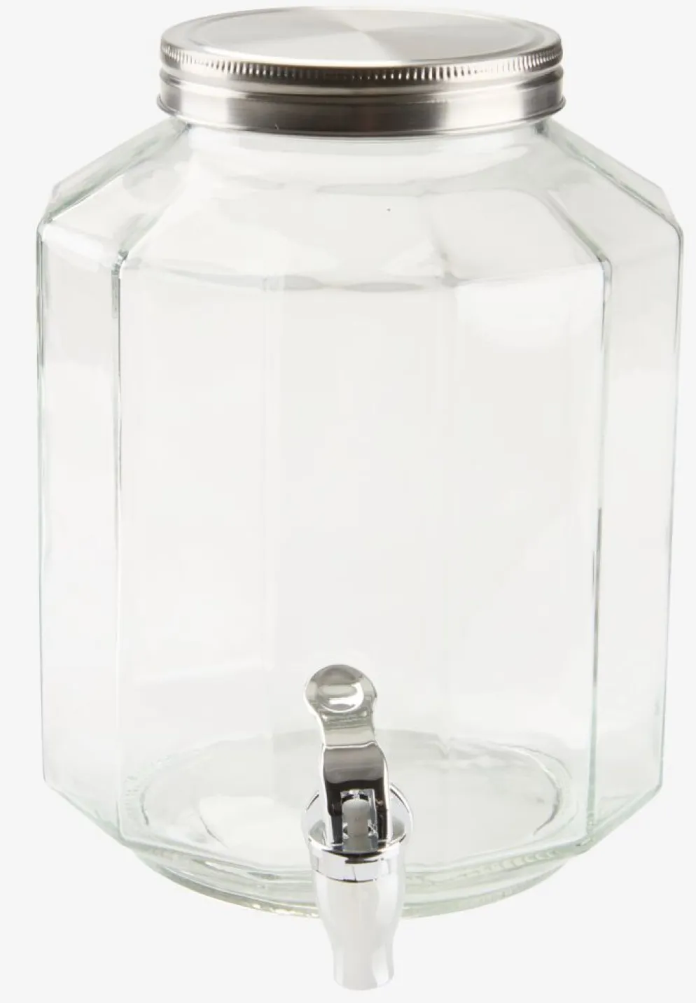 VANNDispensador de bebidas grifo VANN 4,25L cristal transparente