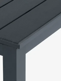 VATTRUP + GAMMELBYMesa VATTRUP L206/321 negro + 4 sillas GAMMELBY gris
